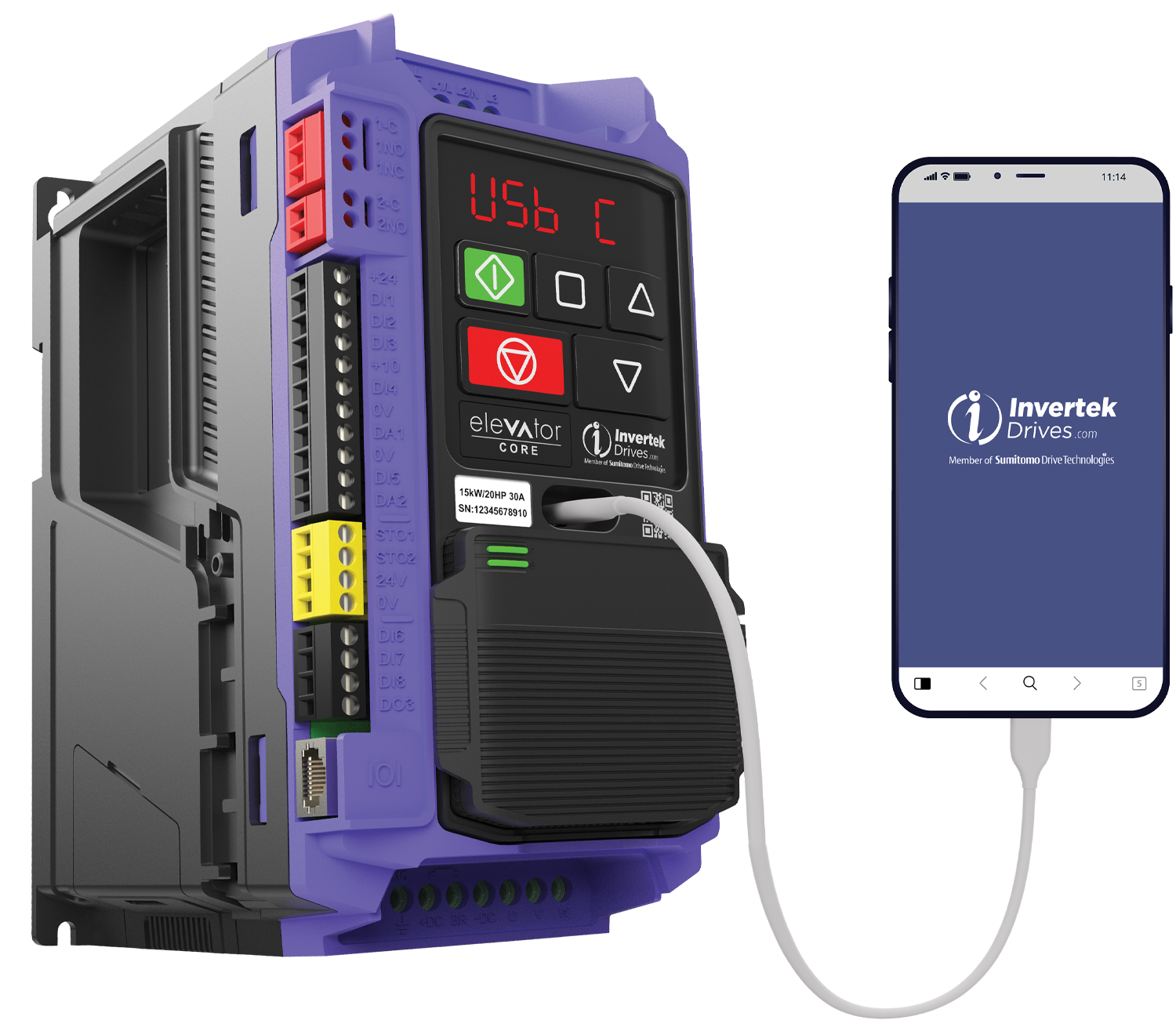 Elevator Core with USB cable